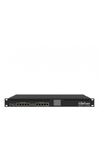 Obrázok pre Mikrotik RB3011UIAS-RM router zapojený do sítě Gigabit Ethernet Černá
