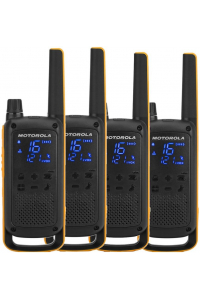 Obrázok pre Motorola Talkabout T82 Extreme Quad Pack obousměrná vysílačka 16 kanálů černá,oranžová