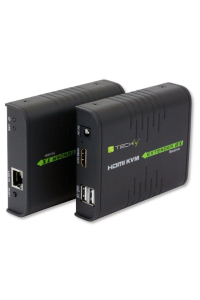 Obrázok pre Techly IDATA HDMI-KVM2 KVM prodlužovací kabel Vysílač a přijímač