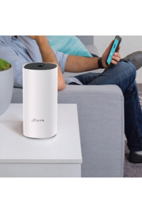 Obrázok pre TP-Link Deco E4 (1-pack) Dvoupásmový (2,4 GHz / 5 GHz) Wi-Fi 5 (802.11ac) Bílá, Šedá Vnitřní