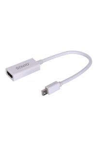 Obrázok pre Savio CL-57 adaptér k video kabelům 0,2 m Mini DisplayPort HDMI Typ A (standardní) Bílá