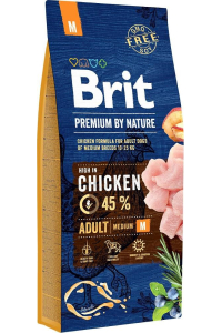 Obrázok pre BRIT Premium by Nature Medium Chicken - suché krmivo pro psy - 15 kg