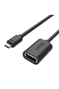 Obrázok pre UNITEK Y-C438GBK USB kabel 0,2 m USB 2.0 Micro-USB B USB A Černá