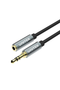 Obrázok pre UNITEK Y-C932ABK audio kabel 1 m 3.5mm Černá, Šedá