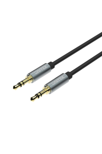 Obrázok pre UNITEK Y-C922ABK audio kabel 1,5 m 3.5mm Černá, Šedá