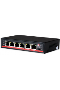 Obrázok pre GETFORT POE SWITCH 4FE X POE + 2FE UPLINK 65W