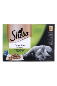 Obrázok pre Sheba Selection in Sauce Směs příchutí 12 x 85 g