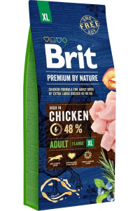 Obrázok pre BRIT Premium by Nature Adult XL Chicken - suché krmivo pro psy - 15 kg