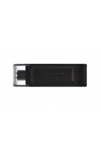 Obrázok pre Kingston Technology DataTraveler 70 USB paměť 128 GB USB typu C 3.2 Gen 1 (3.1 Gen 1) Černá