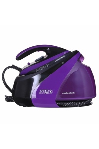 Obrázok pre Morphy Richards AutoClean Speed Steam Pro 1,6 l Keramická žehlicí plocha Purpurová