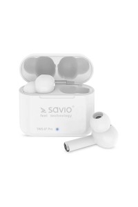 Obrázok pre Savio TWS-07 PRO Wireless Bluetooth Earphones Sluchátka s mikrofonem Bílá