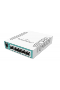 Obrázok pre Mikrotik CRS106-1C-5S síťový přepínač Gigabit Ethernet (10/100/1000) Podpora napájení po Ethernetu (PoE) Bílá