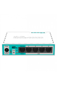 Obrázok pre Mikrotik hEX lite router zapojený do sítě Bílá
