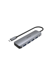 Obrázok pre UNITEK H1107A rozbočovač rozhraní USB 3.2 Gen 1 (3.1 Gen 1) Type-A 5000 Mbit/s Šedá
