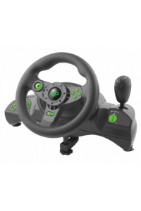 Obrázok pre Esperanza EGW102 herní ovladač Volant PC,Playstation 3 Digitální USB Černá, Zelená