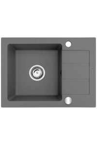 Obrázok pre Jednoplášťový dřez s odkapávačem Maidsinks Promo 62x44 1B 1D