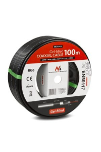 Obrázok pre Maclean MCTV-477 koaxiální kabel 100 m Černá