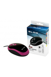 Obrázok pre Optická myš BLOW MP-20 USB růžová
