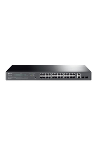Obrázok pre TP-Link TL-SG1428PE síťový přepínač Řízený L2 Gigabit Ethernet (10/100/1000) Podpora napájení po Ethernetu (PoE) 1U Černá