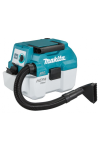 Obrázok pre Makita DVC750LZX1 odstraňovač prachu Modrá, Bílá 7,5 l 55 W