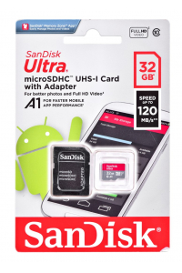 Obrázok pre Sandisk SDSQUAR-032G-GN6MN paměťová karta 32 GB MicroSDHC Třída 10 UHS-I