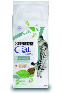 Obrázok pre Purina Cat Chow Sterilized suché krmivo pro kočky 15 kg Dospělý Kuřecí maso