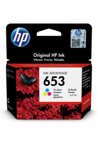 Obrázok pre HP Tříbarevná originální inkoustová kazeta 653 Advantage