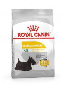 Obrázok pre ROYAL CANIN Mini Dermacomfort -  suché krmivo pro dospělé psy malých plemen s citlivou kůží náchylnou k podráždění - 3kg