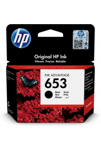 Obrázok pre HP Černá originální inkoustová kazeta 653 Advantage