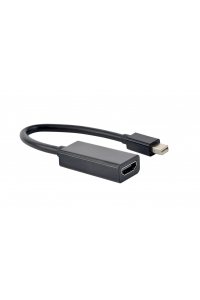 Obrázok pre Gembird A-MDPM-HDMIF-02 adaptér k video kabelům Mini DisplayPort HDMI Typ A (standardní) Černá