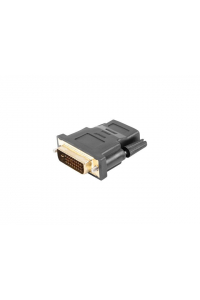 Obrázok pre Lanberg AD-0010-BK kabelová redukce HDMI DVI-D Černá