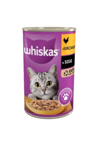 Obrázok pre WHISKAS Chicken in sauce - mokré krmivo pro kočky - 400g
