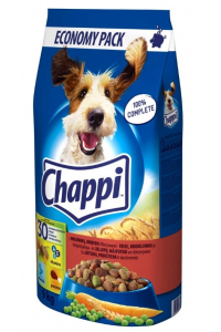 Obrázok pre CHAPPI Hovězí a drůbeží suché krmivo pro psy - 9 kg