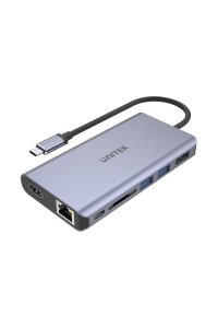 Obrázok pre UNITEK uHUB S7 USB 3.2 Gen 1 (3.1 Gen 1) Type-C Šedá