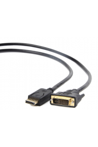 Obrázok pre Gembird CC-DPM-DVIM-6 adaptér k video kabelům 1,8 m DisplayPort DVI Černá