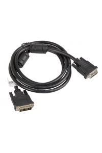 Obrázok pre Lanberg CA-DVIS-10CC-0018-BK DVI kabel 1,8 m DVI-D Černá