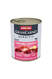 Obrázok pre ANIMONDA GranCarno Adult Sensitiv Beef with potatoes - vlhké krmivo pro psy - 800g