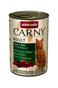 Obrázok pre animonda Carny 4017721837163 šťavnaté krmivo pro kočky 400 g