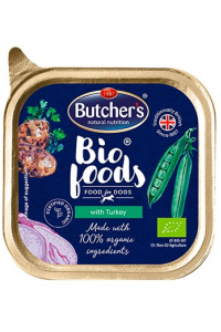 Obrázok pre BUTCHER'S Bio Foods with Turkey - Mokré krmivo pro psy - 150 g