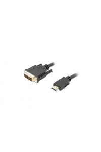 Obrázok pre Lanberg CA-HDDV-10CC-0018-BK adaptér k video kabelům 1,8 m HDMI Typ A (standardní) DVI-D Černá