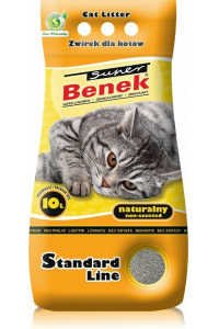 Obrázok pre Certech Super Benek Standard Natural - Hrudkující stelivo pro kočky 10 l