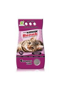 Obrázok pre Certech Super Benek Compact Levandule - Hrudkující stelivo pro kočky 5 l