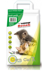 Obrázok pre Certech Super Benek Corn Cat Čerstvá tráva - Hrudkující kukuřičná podestýlka 7 l