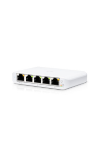 Obrázok pre Ubiquiti UniFi USW Flex Mini Řízený L2 Gigabit Ethernet (10/100/1000) Podpora napájení po Ethernetu (PoE) Bílá