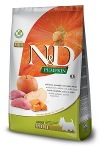 Obrázok pre FARMINA N&D Pumpkin Adult Mini Boar&Apple - suché krmivo pro psy - 7 kg