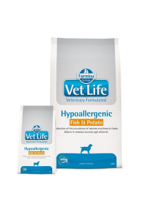 Obrázok pre Farmina Vet Life Hypoallergenic Fish & Potato Dog 12kg