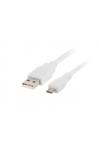 Obrázok pre Lanberg CA-USBM-10CC-0018-W USB kabel 1,8 m USB 2.0 Micro-USB B USB A Bílá