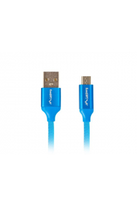 Obrázok pre LANBERG CABLE USB 2.0 MICRO-B (M) - A (M) 1M QC