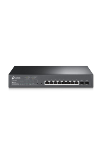 Obrázok pre TP-Link TL-SG2210MP síťový přepínač Řízený L2/L2+ Gigabit Ethernet (10/100/1000) Podpora napájení po Ethernetu (PoE) 1U Černá