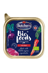 Obrázok pre BUTCHER'S Bio Foods with beef - Mokré krmivo pro psy - 150 g